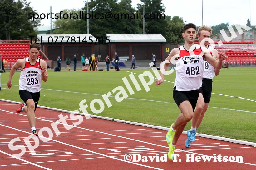 100 metres, 2021 Gateshead Tartan Games. Photo: David T. Hewitson/Sports for All Pics